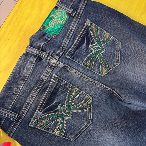 vintage bongo 90s y2k jeans - Picture 6 of 7